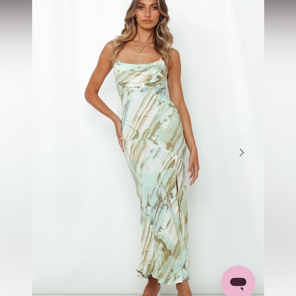 Hello Molly Dresses & Skirts - Holly Molly FULL TIME GLAM GIRL MIDI DRESS MINT size 6
